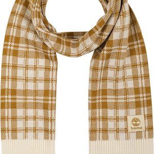 Timberland Plaid Scarf Beige